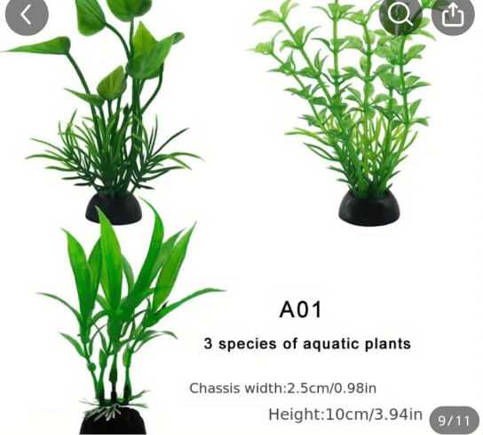 Купити штучні рослини для акваріуму на TEMU Україна